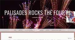 Desktop Screenshot of palisadesrocksthefourth.org